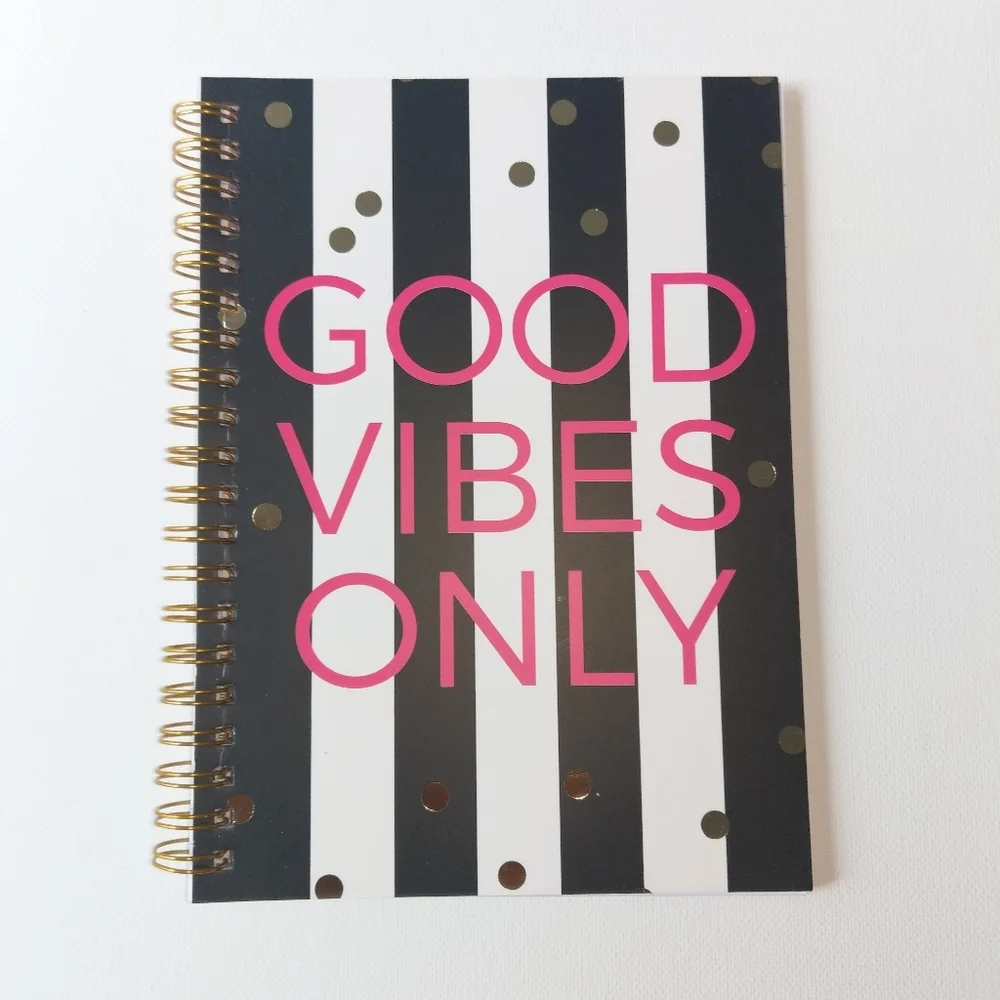 💰 Good Vibes Only Notebook, $5 ea. or‎ 3 for $15